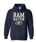 Grayson Rams - "RAM NATION" Hoodie