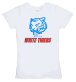 WE 13U White Tigers Logo (Various Shirt Styles)